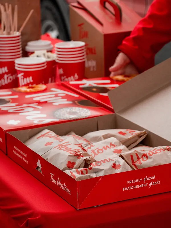 加拿大國民咖啡品牌 Tim Hortons。
