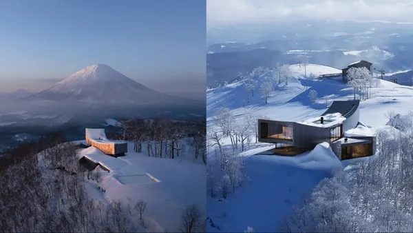 Snøhetta 操刀！NOT A HOTEL RUSUTSU 2029 開放入住，雙層設計呼應山脈輪廓