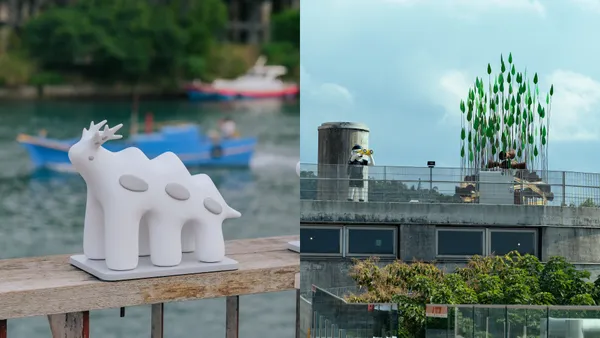 2025 基隆潮藝術登場！阿根納船廠光獸、美術館彩嶼山獸、防空洞聽光的聲音等 10 組作品亮點