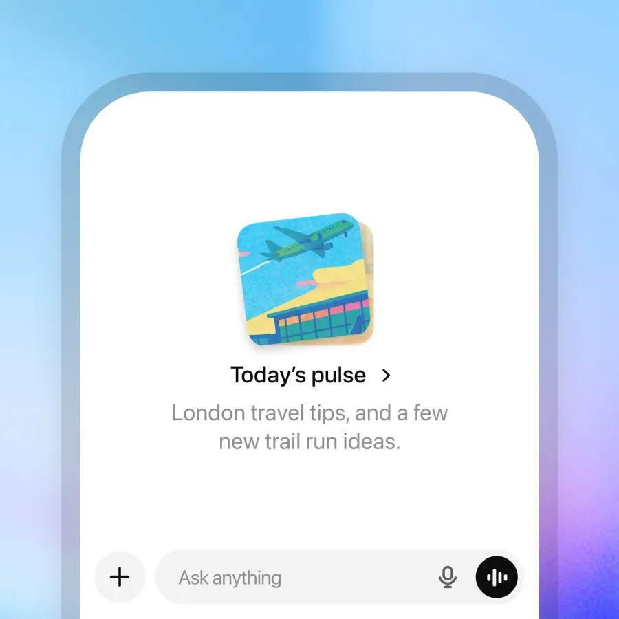 搶攻新聞入口！OpenAI推出ChatGPT Pulse：每日推送「客製化AI日報」，零點擊時代要來了？
