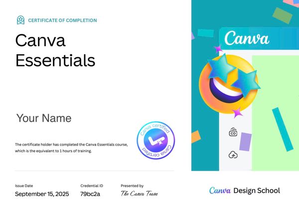  Canva 8 門免費線上課程：學習時間短，通過考試還能拿官方證書