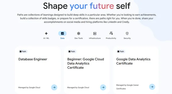 #2 Google Skills 平台課程