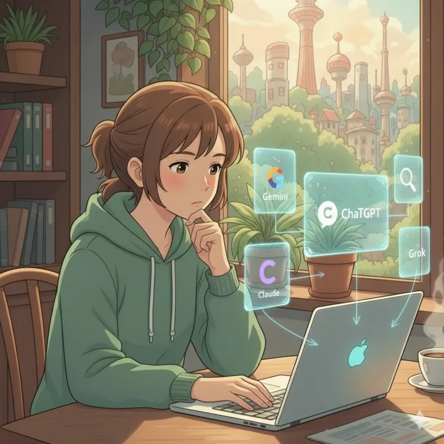 Gemini、ChatGPT、Perplexity免費版哪個好用？5大常用AI工具特色、適用情境完整整理