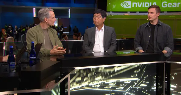 #1 鴻海劉揚偉出席輝達GTC大會NVIDIA Pregame Show