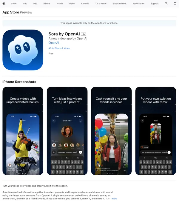 Sora App