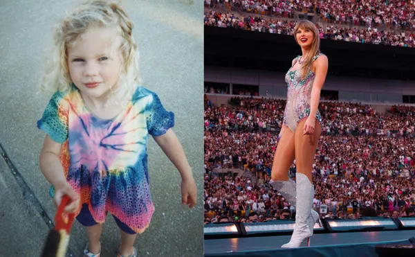 Taylor Swift童年合照