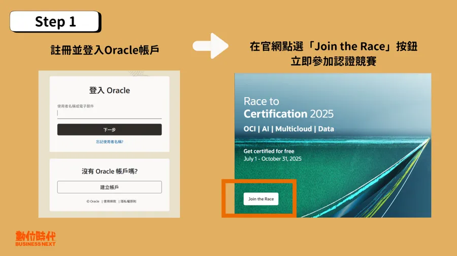 免費考AI證照！甲骨文推「AI/雲端認證挑戰」限時4個月，3步驟報名教學一次看