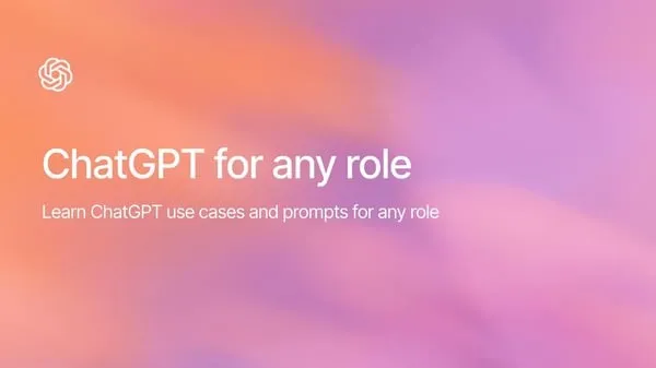 ChatGPT for any role
