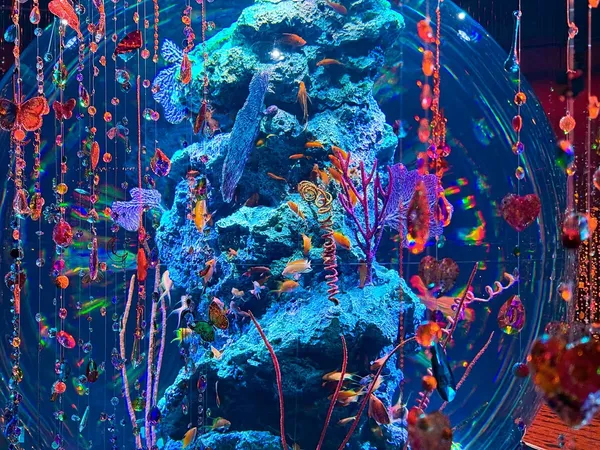 蜷川實花在神戶港打造《共鳴水族館》