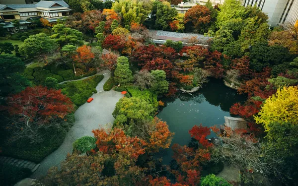 東京八芳園修復完工