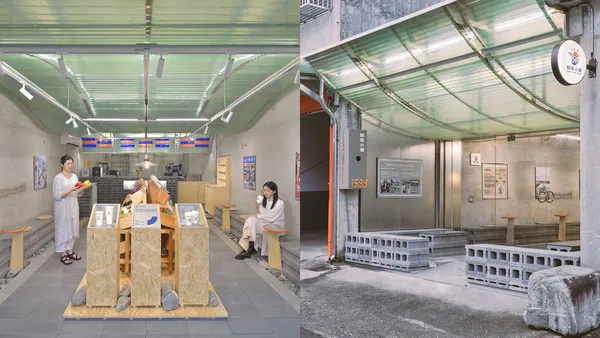 宜蘭朝陽社區「朝陽小舖」全新空間登場！格式設計展策連結「倚坐海邊」意象，重塑社區自營超市
