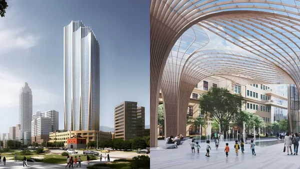 Zaha Hadid Architect 台北新作！「中華郵政塔」靈感取自台灣蘭花，預計 2032 落成