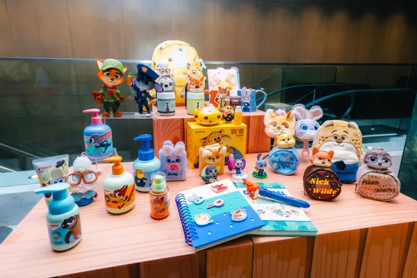 迪士尼授權商大會展示商品