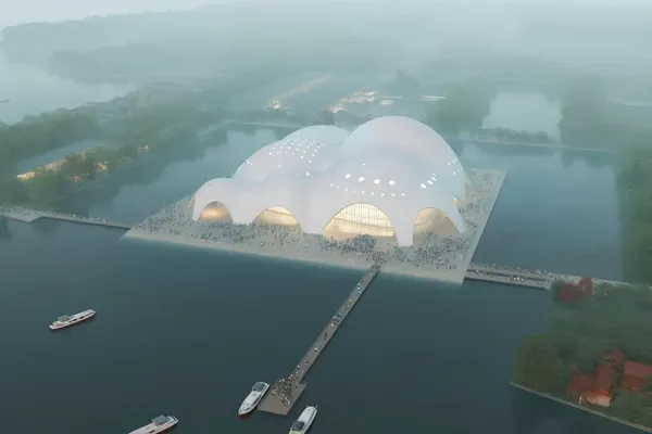 河內「漂浮歌劇院」