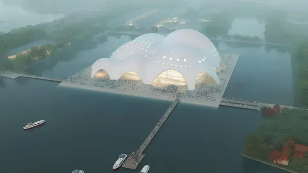 普立茲克建築大師操刀！河內「漂浮歌劇院」以牡蠣殼靈感打造，預計 2027 啟用