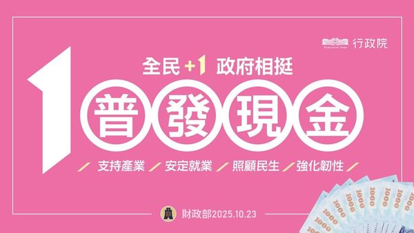  2025 普發一萬│11/5 起開放線上登記！登記限制、領取資格、方式一次看