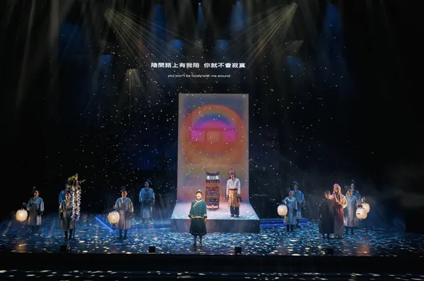 近年臺灣最具代表的音樂劇作品《勸世三姊妹》以牽亡為背景。