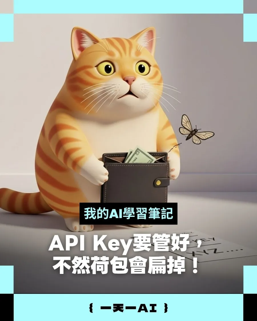 API Key是什麼?為什麼Vibe Coding也可能讓你噴掉上萬元?該怎麼做才不會外洩?