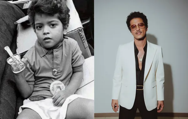 Bruno Mars童年合照