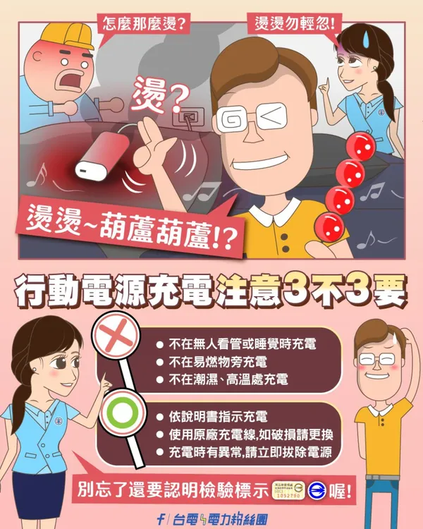 行動電源使用方式