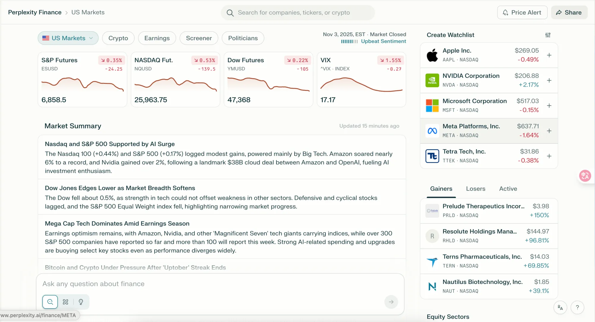AI 財經助理來了！Perplexity Finance 免費開放，3 步驟帶你查公司、懂市場、看趨勢！實戰教學指南｜未來商務