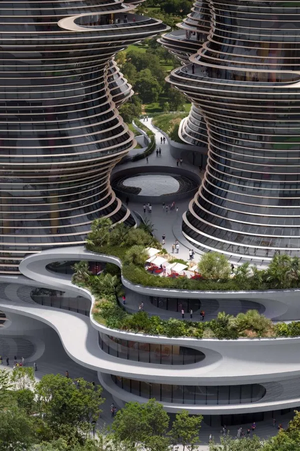Zaha Hadid Architects 一丹中心