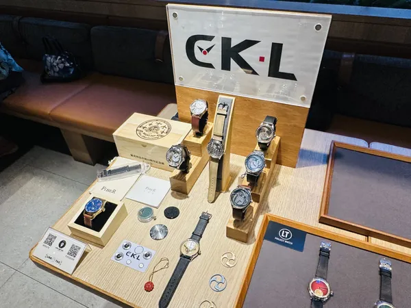 居生活圖4｜Link & Tag × JSV Orbit 錶款展檯