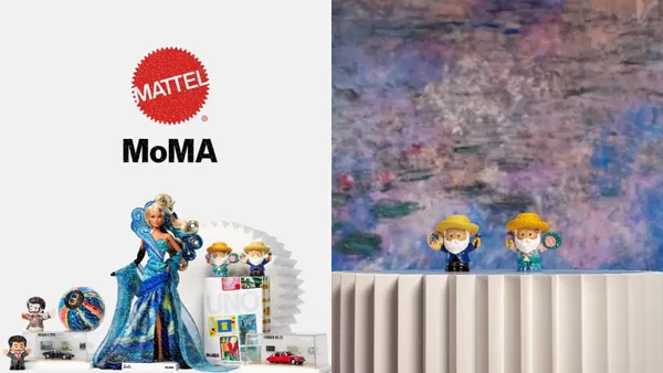 紐約 MoMA ╳ Mattel 推 7 款藝術紀念品！穿上梵谷《星夜》禮服的芭比、藝術大師版 UNO、莫內公仔
