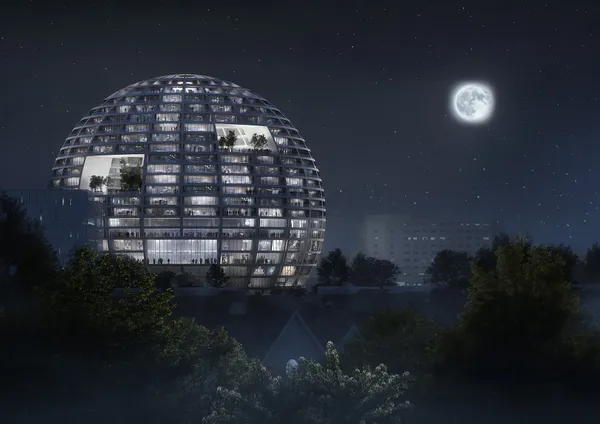 MVRDV 打造百米巨型球體建築