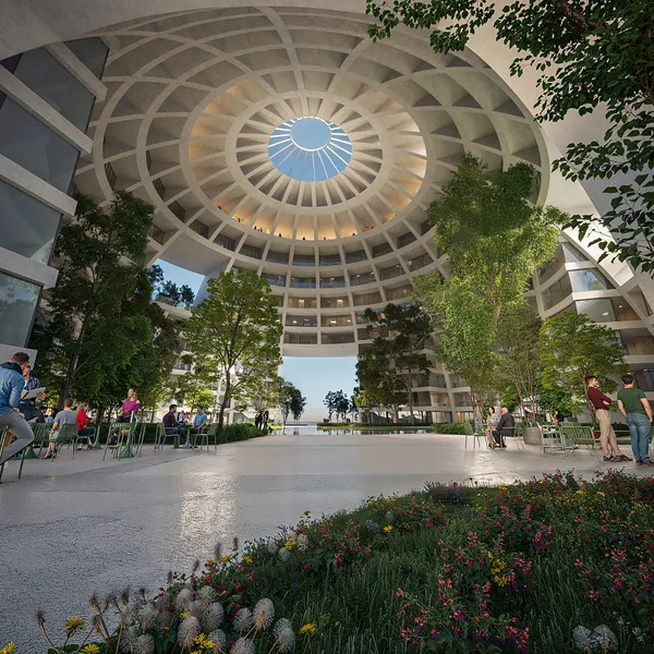 MVRDV 打造百米巨型球體建築