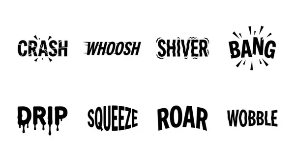 Google 圖七：從文字含義得到靈感的書寫設計，展現出生成具備多種紋理與字體之表現力文字的能力。.