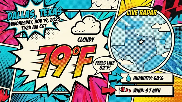 Google 圖四：使用 Nano Banana Pro 透過 Google 搜尋擷取即時天氣資訊，