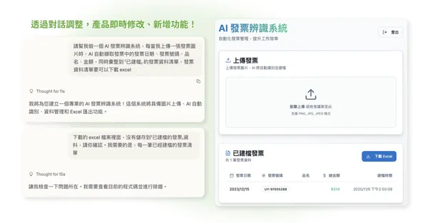 AI 指令即生成可運作的程式示意.jpg