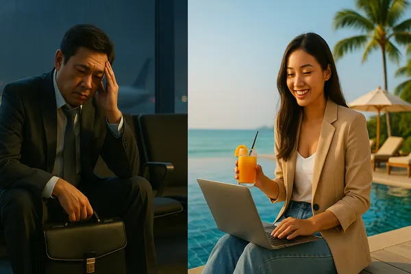  出差沒打卡，還有什麼意思！Z 世代為何不惜砸錢升等機位、房型，硬把商旅變網美行程？