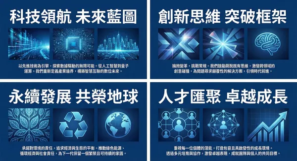 Nano Banana Pro生成多圖的範例