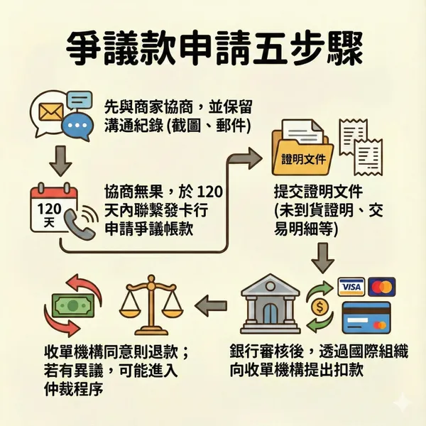 #3 信用卡爭議款項
