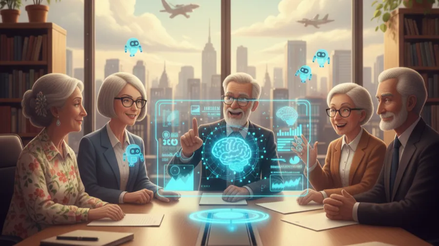 AI時代難得的「反超車」機會：薑是老的辣！為何高年級世代學AI比年輕人還快？