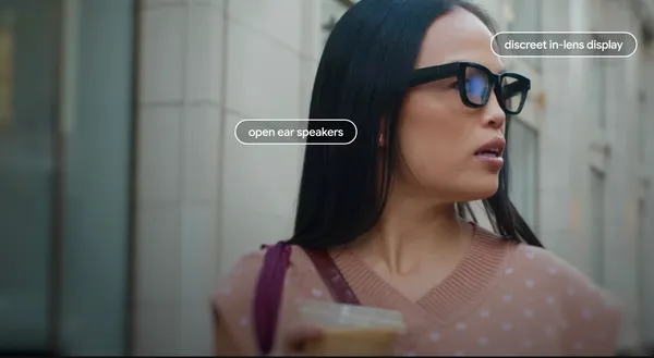 Google AI 眼鏡情境