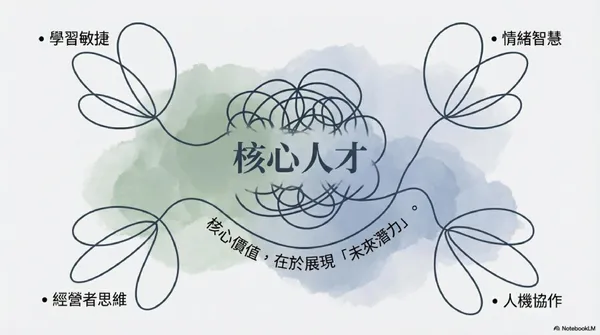 #0 NotebookLM簡報風格_一筆畫水彩