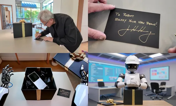 機器人開箱黃仁勳所贈送的Jetson AGX