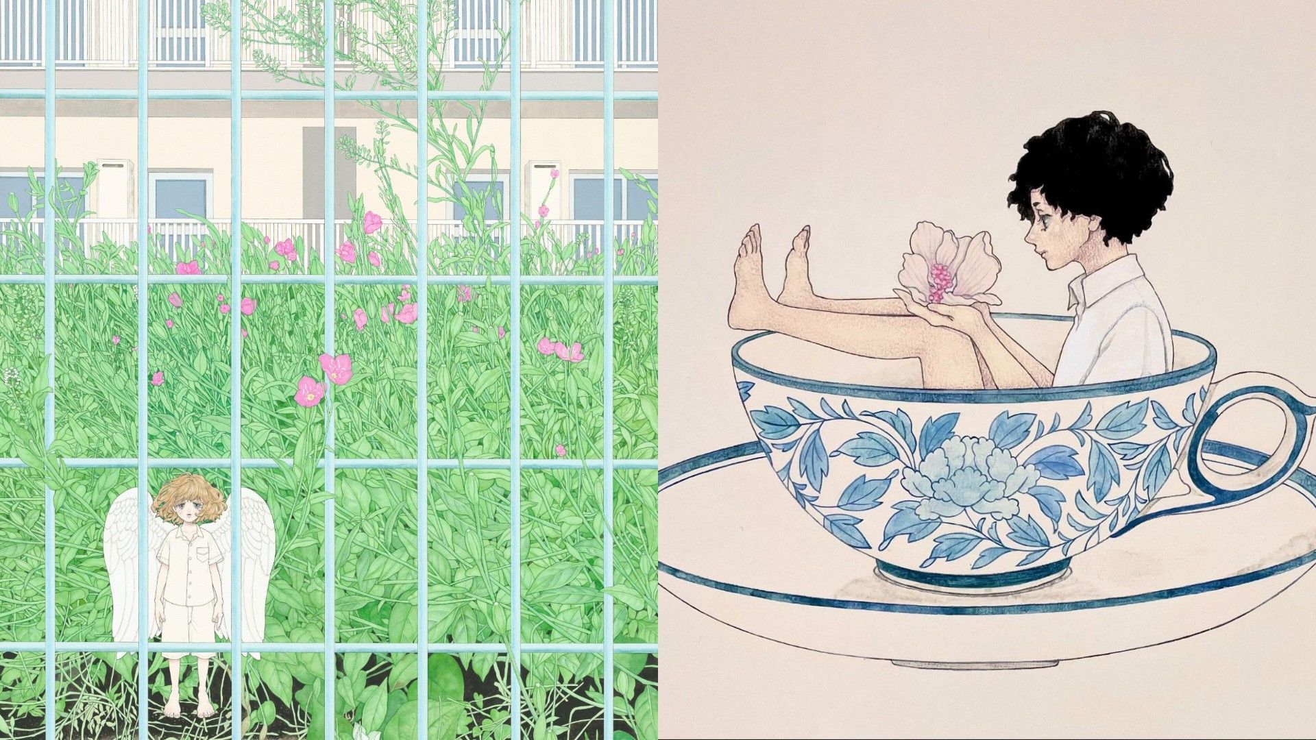 永島千裕首度海外個展《幻居》！浮世繪筆觸、清透色調呈現「夢幻居所