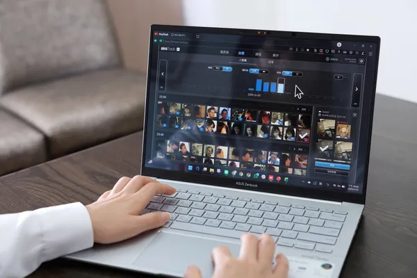 圖說(3)：簡明直覺的操作介面無需適應學習，管理者可輕鬆掌握人流資訊，事先預警或證據搜集都比過去更有