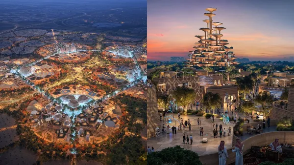 2030 利雅德世博會總體規劃公開！LAVA 以乾涸河谷為靈感，打造五瓣花造型未來城市