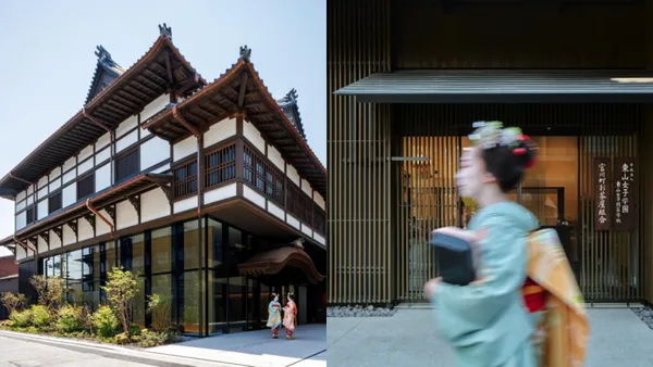 京都「宮川町歌舞練場」華麗新生！隈研吾延續百年建築風華，原研哉操刀指標設計