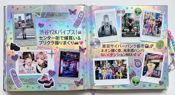 nano banana 旅行手帳