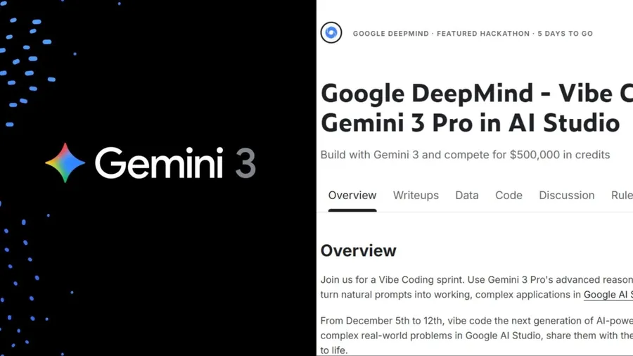 Google號召Vibe Code武林高手！用AI解決痛點就送30萬免費算力，黑客松怎麼報名？