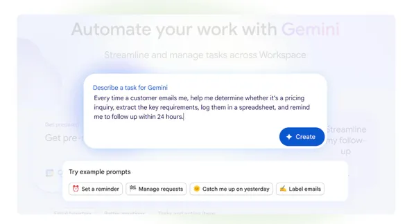 #4 Google Workspace Studio