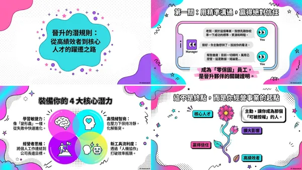 NotebookLM簡報風格_數位波普