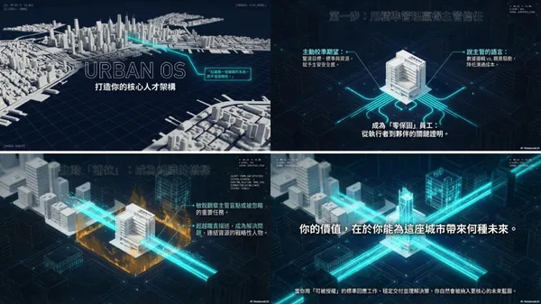 #1 NotebookLM簡報風格_3D 城市