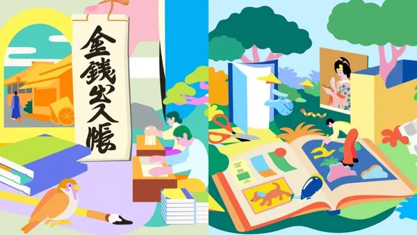 KOKUYO 120 周年紀念網站上線！插畫家髙橋あゆみ繪製視覺，Campus 筆記本變身動態立體書